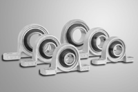 Zinc alloy bearing with seat