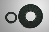 Plastic bearing with seat