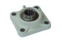Plastic bearing with seat