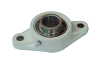 Plastic bearing with seat
